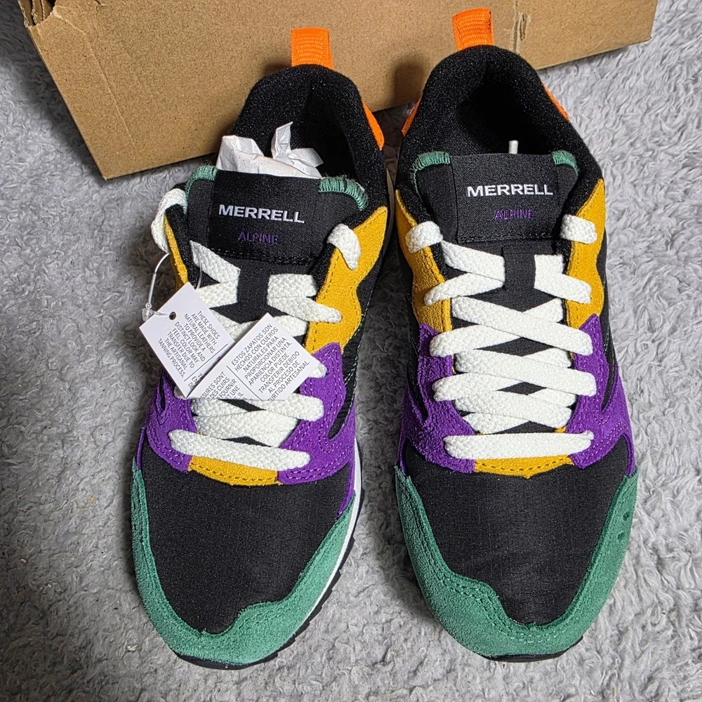 Merrell Alpine 83 Sneaker Sport Womens 5 Dazzle J006918 New Colorblock‎ Retro